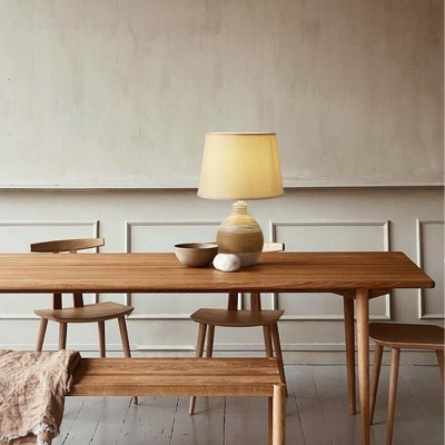 Rocco Handmade Simple Rustic Ceramic Table Lamp Rocco Handmade Simple Rustic Ceramic Table Lamp