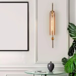 Janvy Modern Exquisite Glass Wall Sconce
