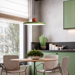 Osva Colorful Disc Shape LED Pendant Light