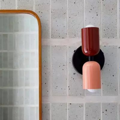 Mahira Glass Up Down Wall Sconce Mahira Glass Up Down Wall Sconce
