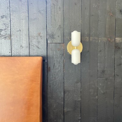 Mahira Glass Up Down Wall Sconce Mahira Glass Up Down Wall Sconce
