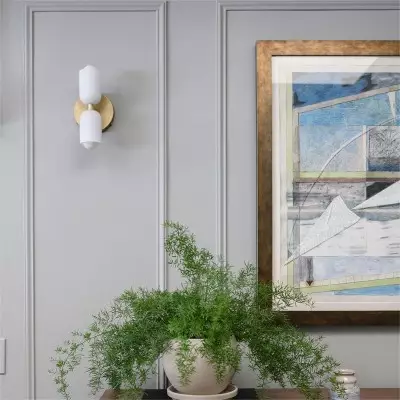 Mahira Glass Up Down Wall Sconce Mahira Glass Up Down Wall Sconce
