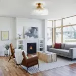 Santos Vintage Hand Carved Floral Clear Glass Semi Flush Mount Ceiling Light