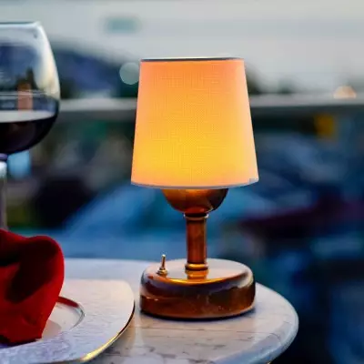 Hardwick Vintage Handmade Cordless Led Table Lamp Hardwick Vintage Handmade Cordless Led Table Lamp