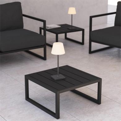 Halley Exquisite Brass Color Rechargeable Dimmable Cordless Table Lamp