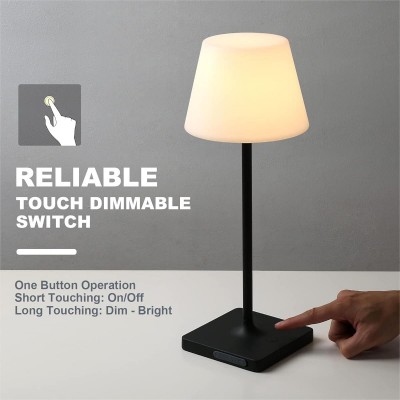 Halley Exquisite Brass Color Rechargeable Dimmable Cordless Table Lamp Halley Exquisite Brass Color Rechargeable Dimmable Cordless Table Lamp