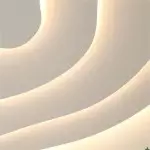 Hamer Minimalist Irregular Round Multilayer Ceiling Light