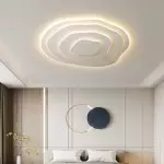 Hamer Minimalist Irregular Round Multilayer Ceiling Light