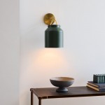 Drilon Nordic Minimalist Morandi Matte Metal Wall Sconce