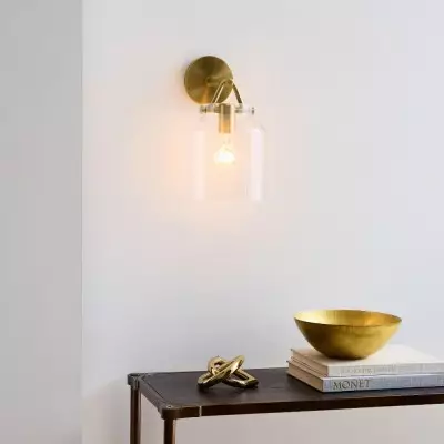 Drilon Nordic Minimalist Morandi Matte Metal Wall Sconce
