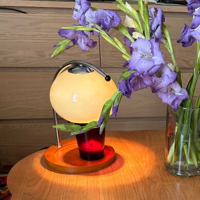 Evander Vintage Candy Color Warm Candle Table Lamp Evander Vintage Candy Color Warm Candle Table Lamp