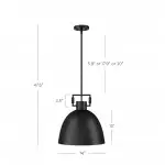 Hazel Industrial Style Metal Shade Pendant Light Hazel Industrial Style Metal Shade Pendant Light