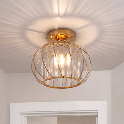 Pihu Vintage Exquisite Glass Crystal Ceiling Light Pihu Vintage Exquisite Glass Crystal Ceiling Light