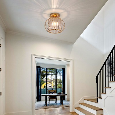 Pihu Vintage Exquisite Glass Crystal Ceiling Light Pihu Vintage Exquisite Glass Crystal Ceiling Light