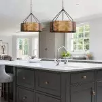 Ojaswi Rustic Bronze Industrial Pendant Light with Drum Shade