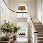 Ojaswi Rustic Bronze Industrial Pendant Light with Drum Shade