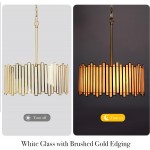 Atchison 4 Light Drum Shade Chandelier with Tiffany Glass for Dining Room