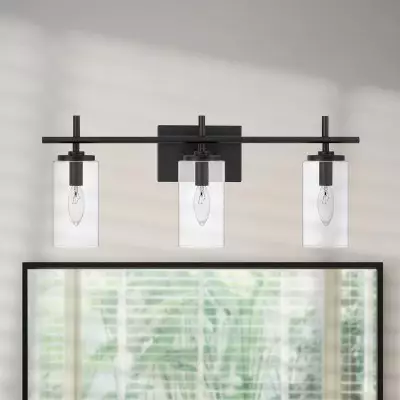 3 Lights Black Bathroom Vanity Light 3 Lights Black Bathroom Vanity Light