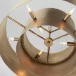 Aurelius Brushed Texture Metal Double Drum Chandelier Aurelius Brushed Texture Metal Double Drum Chandelier