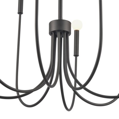Nyxion 8 Light Farmhouse Metal Dimmable Chandelier Nyxion 8 Light Farmhouse Metal Dimmable Chandelier