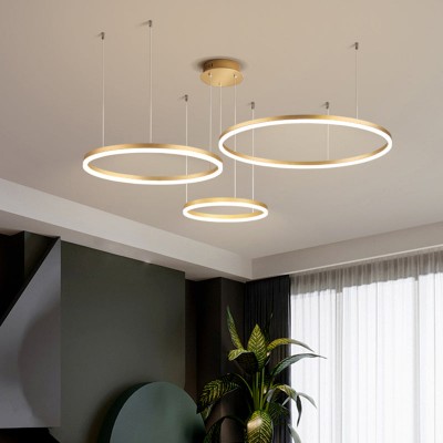 Ryla Aluminum Circular Led Dimmable Pendant Light Ryla Aluminum Circular Led Dimmable Pendant Light