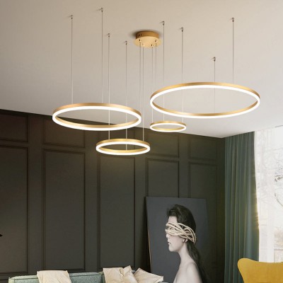 Ryla Aluminum Circular Led Dimmable Pendant Light Ryla Aluminum Circular Led Dimmable Pendant Light