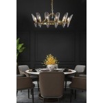 Chandelier/Brass