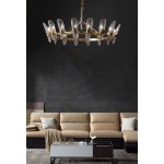 Chandelier/Brass