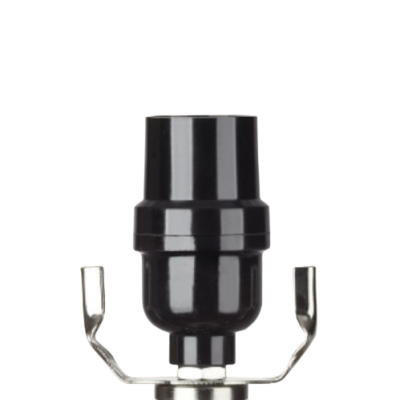 Darien White Wheat Texture Ceramic Nightstand Lamp