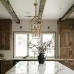 Aria Farmhouse Wrought Iron Lantern Chandelier Light