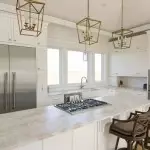 Aria Farmhouse Wrought Iron Lantern Chandelier Light