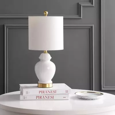 Fainne French Country Classic White Ceramic Table Lamp Fainne French Country Classic White Ceramic Table Lamp