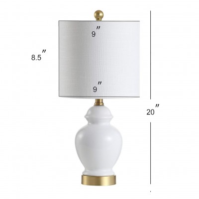 Fainne French Country Classic White Ceramic Table Lamp Fainne French Country Classic White Ceramic Table Lamp