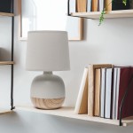 Glynde Small Two Toned Ceramic Nightstand Lamp