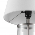 Nairn Clear Fillable Glass Lamp