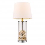 Nairn Clear Fillable Glass Lamp