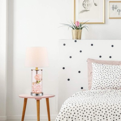 Nairn Clear Fillable Glass Lamp