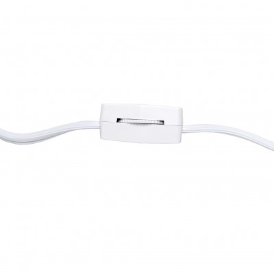 Odric Small Dotted Texture White Ceramic Nightstand Lamp