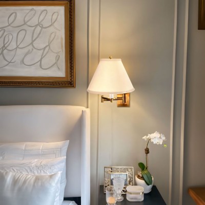 Ozona Metal Swing Arm Wall Lamp Ozona Metal Swing Arm Wall Lamp