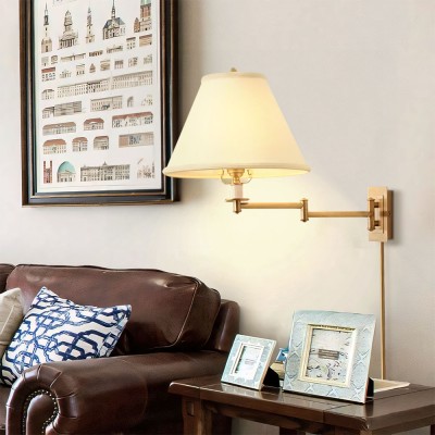 Ozona Metal Swing Arm Wall Lamp Ozona Metal Swing Arm Wall Lamp