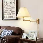 Ozona Metal Swing Arm Wall Lamp Ozona Metal Swing Arm Wall Lamp