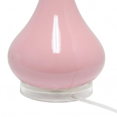 Silvain Tear Drop Shaped Glossy Ceramic Table Lamp