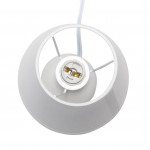 Urien Mini Egg Oval Off White Ceramic Table Desk Lamp