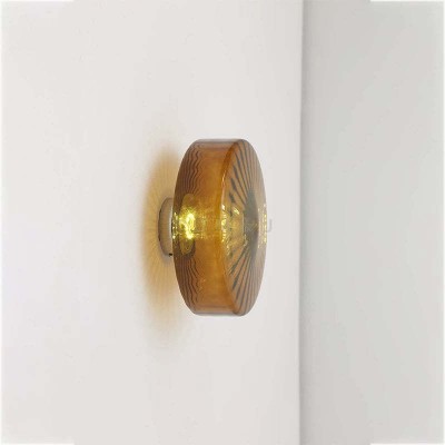 Xanthe French Vintage Round Glass Ceiling Light Xanthe French Vintage Round Glass Ceiling Light