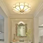 Eldor Gold Flower Shape Glass Recessed Ceiling Light Eldor Gold Flower Shape Glass Recessed Ceiling Light