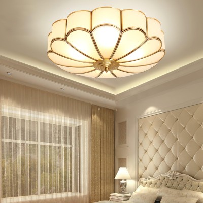 Eldor Gold Flower Shape Glass Recessed Ceiling Light Eldor Gold Flower Shape Glass Recessed Ceiling Light