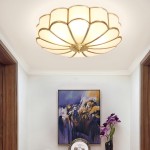 Eldor Gold Flower Shape Glass Recessed Ceiling Light Eldor Gold Flower Shape Glass Recessed Ceiling Light