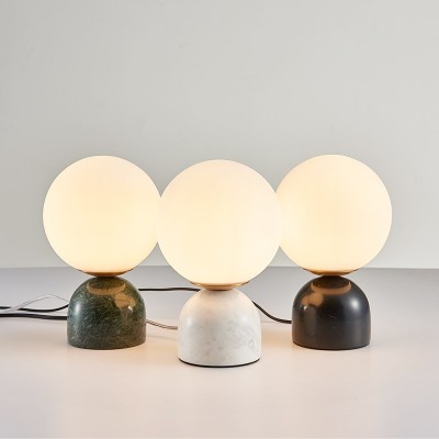 Marble table lamp