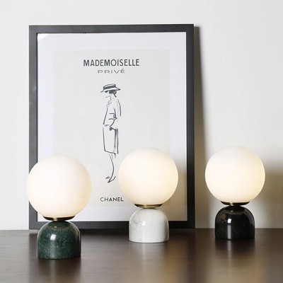 Marble table lamp
