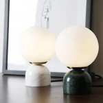 Marble table lamp
